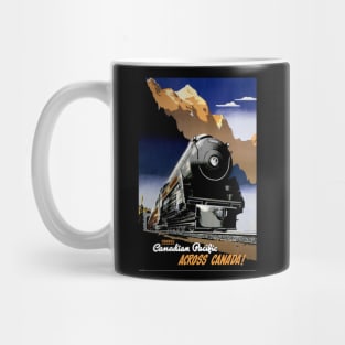 Peter Ewart 1947 - Canadian Pacific Railway -  Vintage Travel Mug